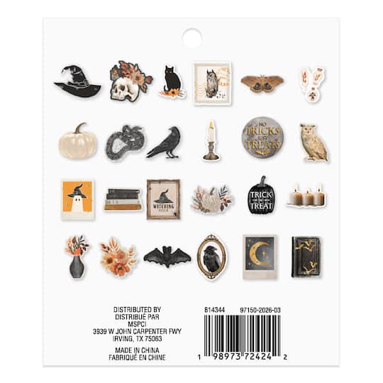 Conjuring Nightfall Die Cut Ephemera by Recollections™